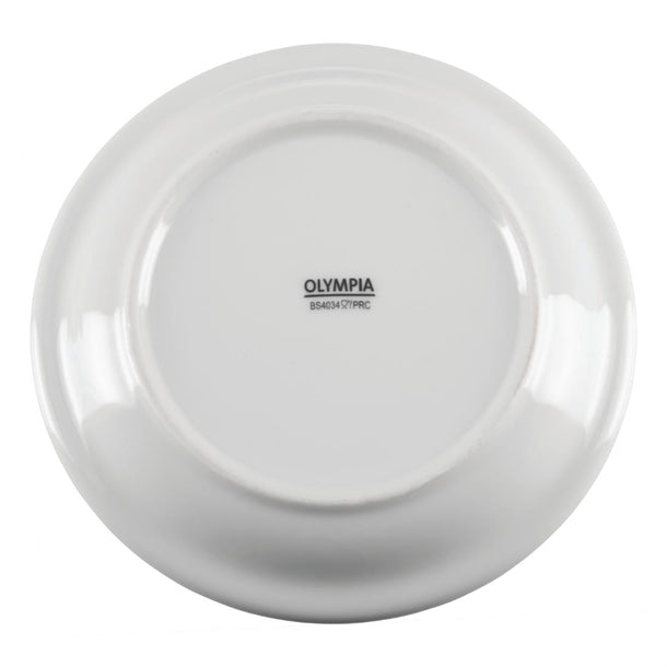 Olympia Whiteware Narrow Rimmed Plates 150mm (Pack of 12)