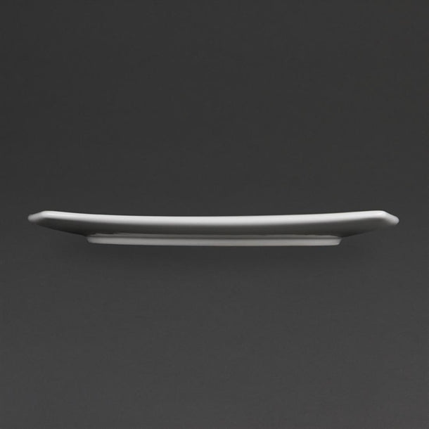 Olympia Whiteware Rounded Square Plates 270mm (Pack of 6)