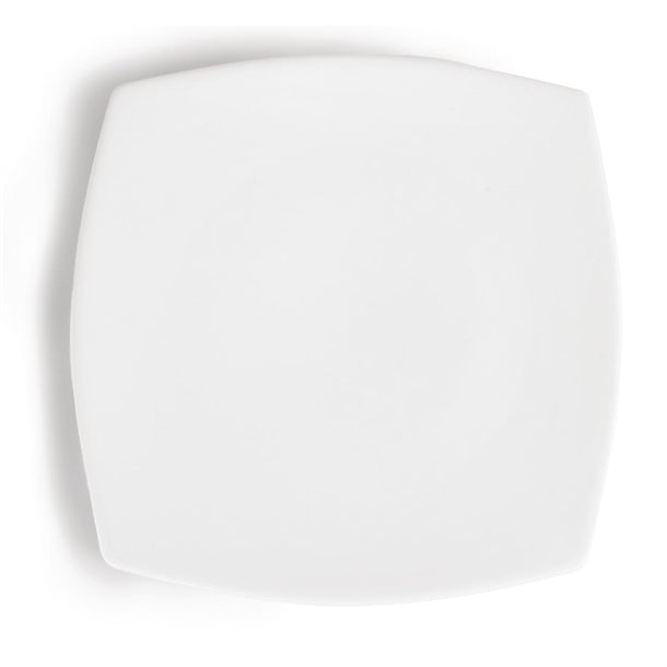 Olympia Whiteware Rounded Square Plates 270mm (Pack of 6)