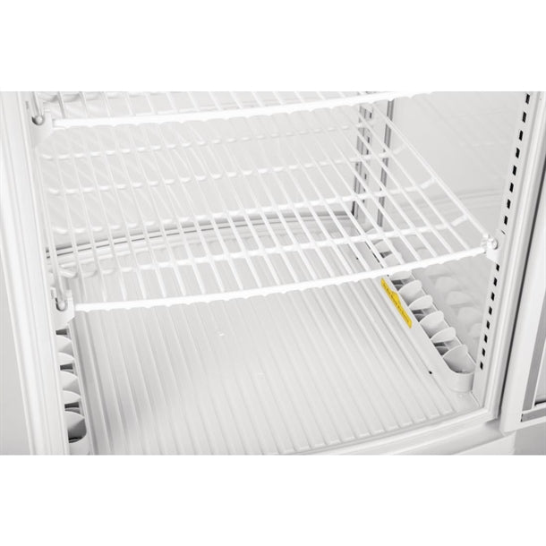 Polar C-Series Curved Door Display Fridge 86Ltr White