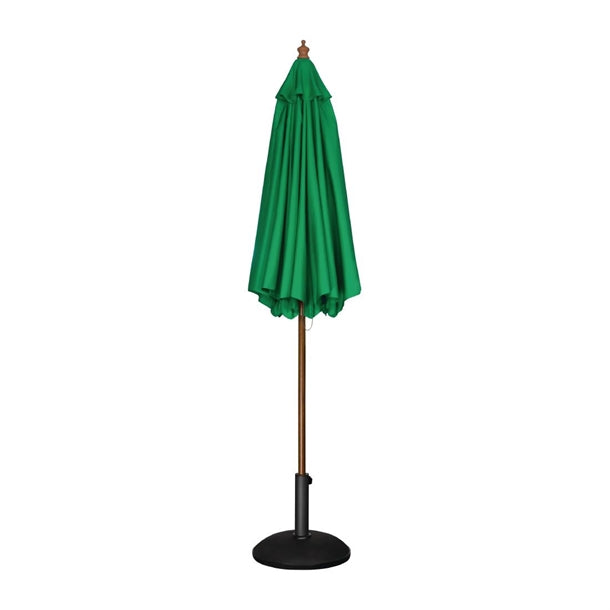Bolero Round Parasol 2.5m Diameter Green