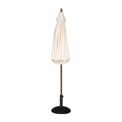 Bolero Round Parasol 2.5m Diameter Cream