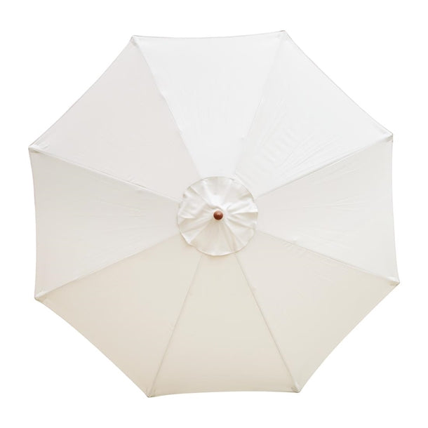 Bolero Round Parasol 2.5m Diameter Cream