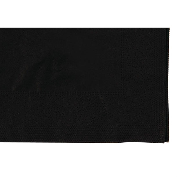 Cocktail Napkins Black 250mm (Pack of 2000)