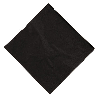 Cocktail Napkins Black 250mm (Pack of 2000)