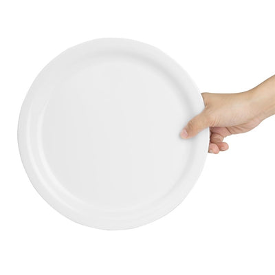 Olympia Kristallon Melamine Narrow Rimmed Plates 267mm (Pack of 12)