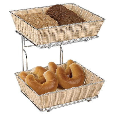 2 Tier Basket Counter Display 1-2 GN