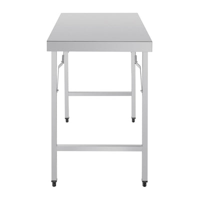Vogue Stainless Steel Folding Table 1200mm