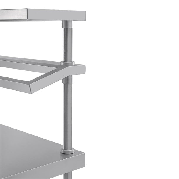 Vogue Stainless Steel Prep Station with Gantry Large