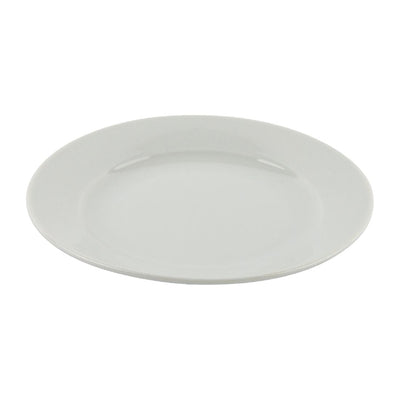 Olympia Athena Wide Rimmed Plates 165mm White (Pack of 12)