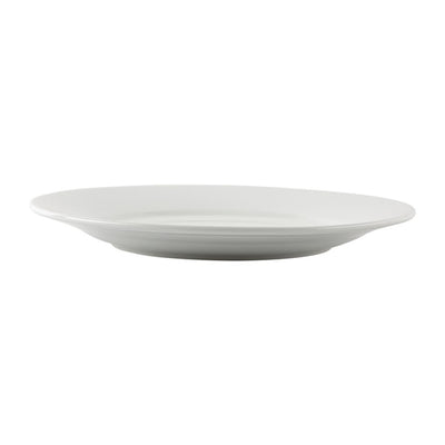 Olympia Athena Wide Rimmed Plates White 254mm (Pack of 12)
