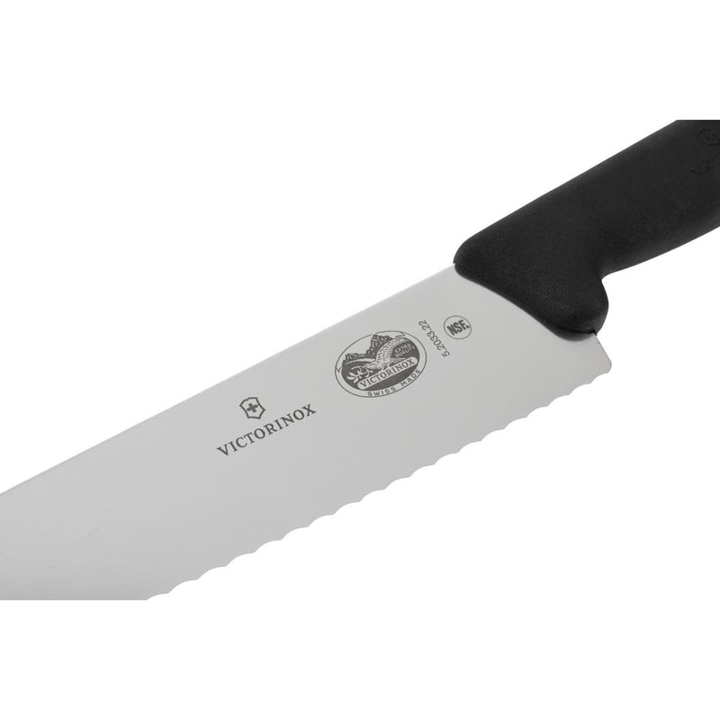 Victorinox Fibrox Serrated Carving Knife 22cm