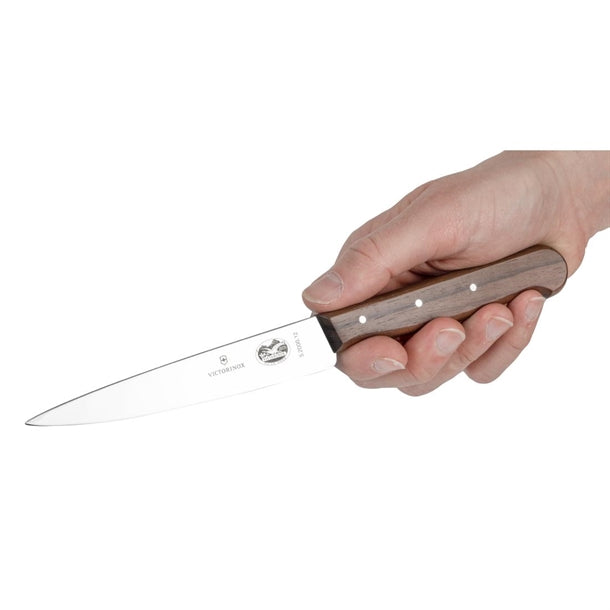 Victorinox Wooden Handled Kitchen Knife 12cm