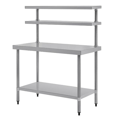 Vogue Stainless Steel Prep Station 1800x600mm