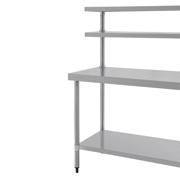 Vogue Stainless Steel Prep Station 1800x600mm