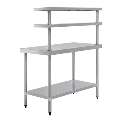 Vogue Stainless Steel Prep Station 1800x600mm