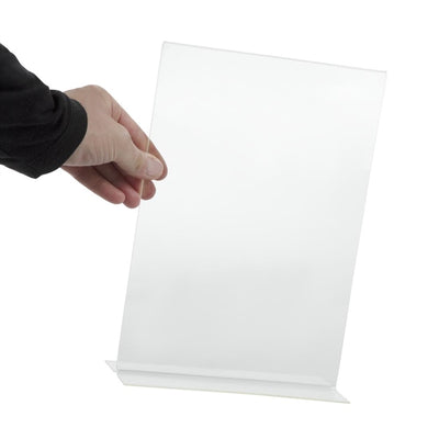 Olympia Upright Acrylic Menu Holder A4