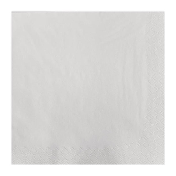 Fasana Dinner Napkins White 400mm (Pack of 1000)