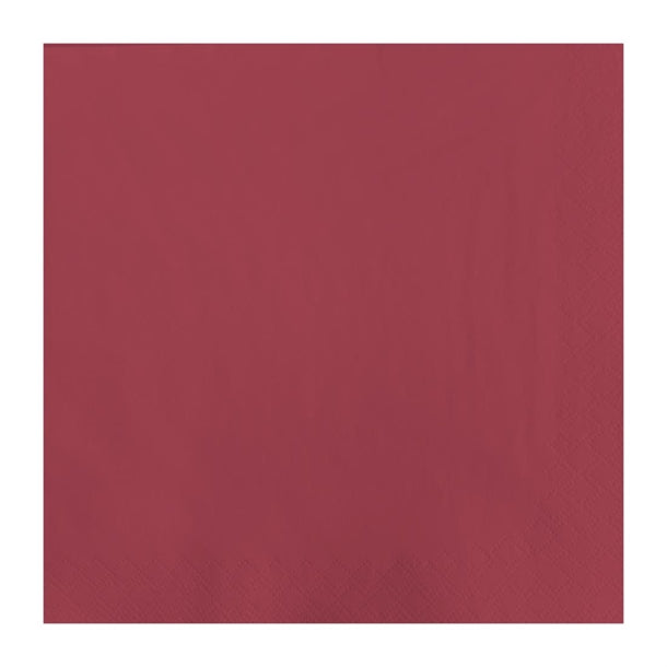 Fasana Dinner Napkins Bordeaux 400mm (Pack of 1000)