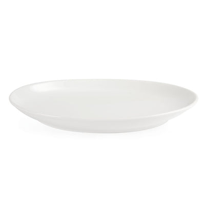Olympia Whiteware French Deep Oval Plates 365mm (Pack of 2)