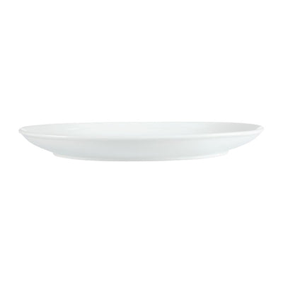 Olympia Whiteware French Deep Oval Plates 365mm (Pack of 2)