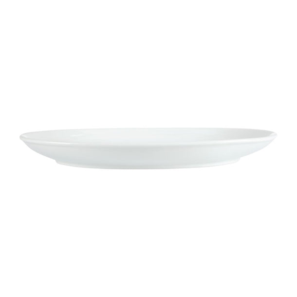 Olympia Whiteware French Deep Oval Plates 365mm (Pack of 2)