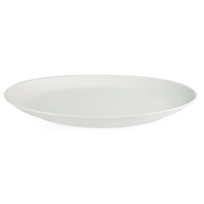 Olympia Whiteware French Deep Oval Plates 500mm