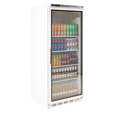 Polar C-Series Upright Display Fridge 600Ltr White