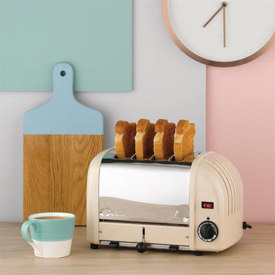 Dualit 4 Slice Vario Toaster Utility Cream 40354