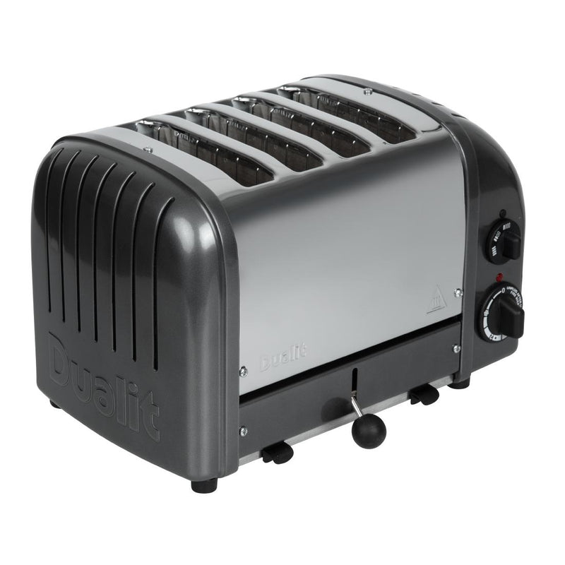 Dualit 2 x 2 Combi Vario 4 Slice Toaster Metallic Charcoal 42170