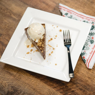 Olympia Lumina Square Plates 233mm (Pack of 4)