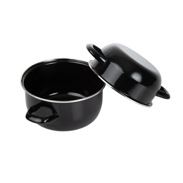 Olympia Mussel Pot Enamel Small