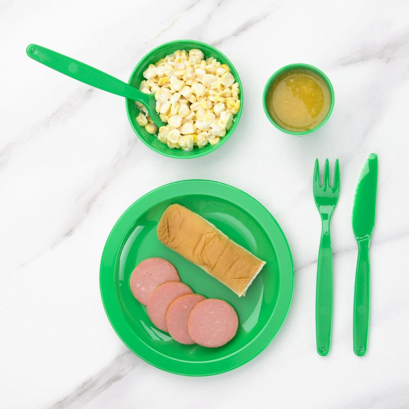 Olympia Kristallon Polycarbonate Knife Green (Pack of 12)