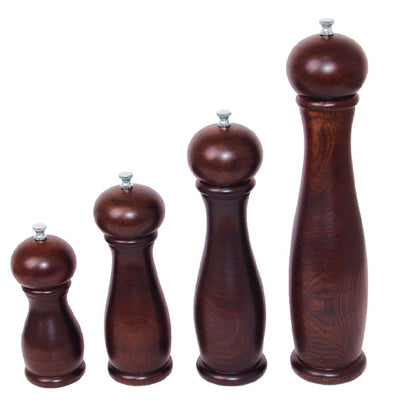 Dark Wood Salt and Pepper Mill 10in