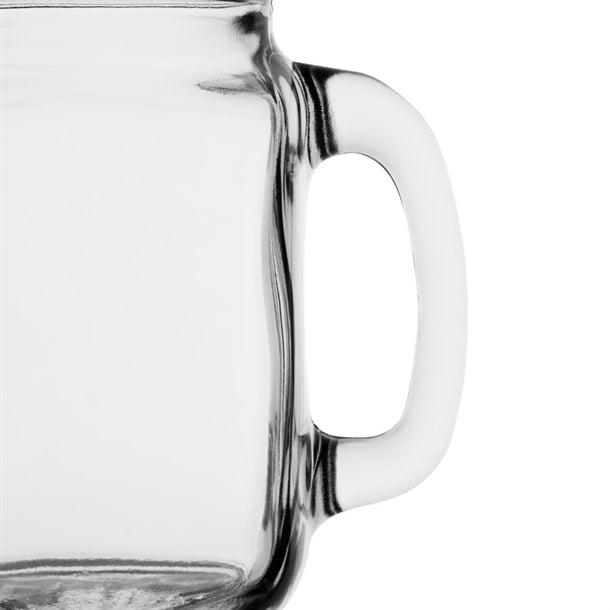 Olympia Handled Mason Jar 450ml (Pack of 12)