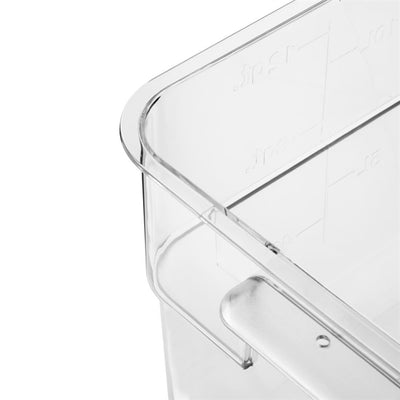 Vogue Polycarbonate Square Storage Container 15Ltr