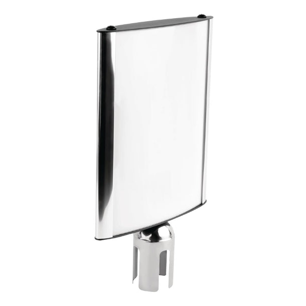 Barrier Post Sign Frame
