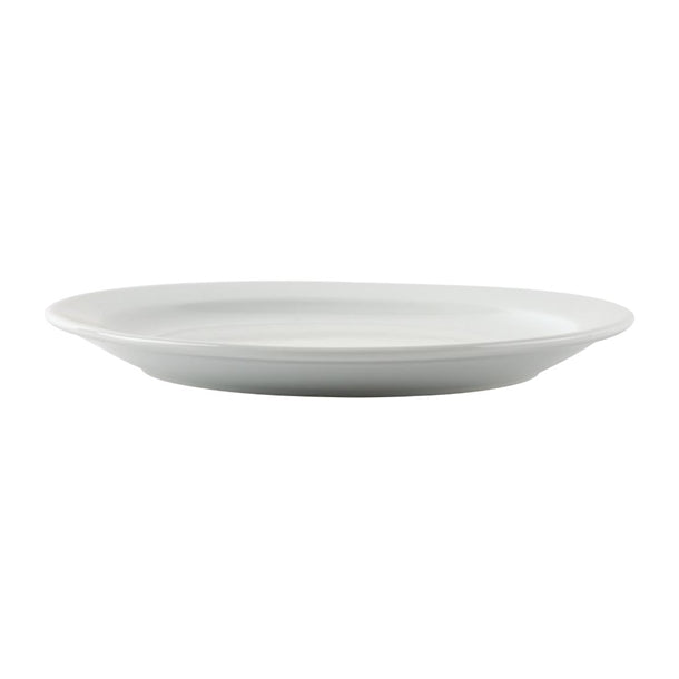 Olympia Athena Narrow Rimmed Plates 226mm (Pack of 12)