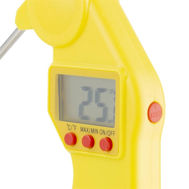 Hygiplas Easytemp Colour Coded Yellow Thermometer