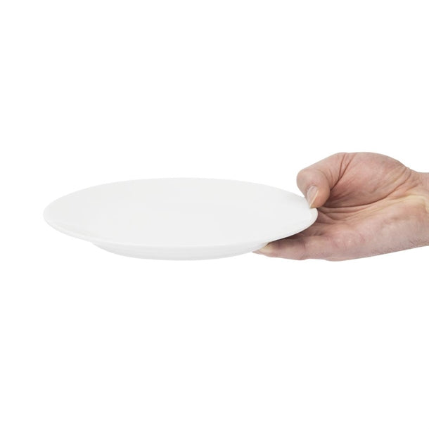 Royal Porcelain Classic White Coupe Plates 210mm (Pack of 12)