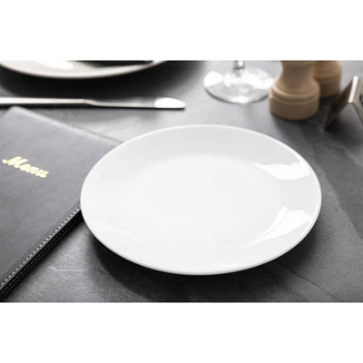 Royal Porcelain Classic White Coupe Plates 210mm (Pack of 12)