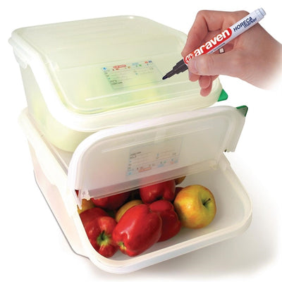 Araven Polypropylene 1-3 Gastronorm Ingredient Bin 7Ltr