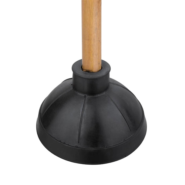 Jantex Plunger With Wooden Handle