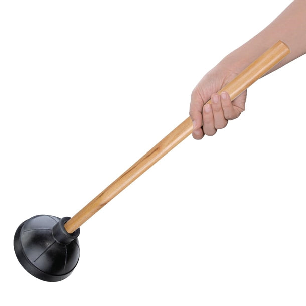 Jantex Plunger With Wooden Handle