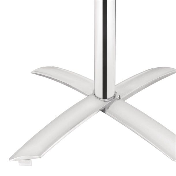 Bolero Square Stainless Steel Flip Top Table 600mm (Single)