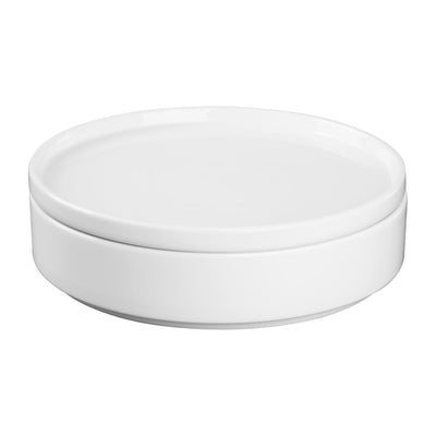 Olympia Whiteware Flat Round Plates 210mm (Pack of 6)