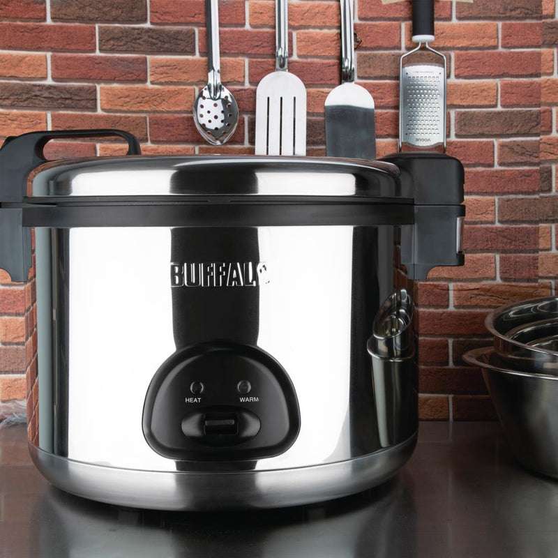 Buffalo Commercial Large Rice Cooker 9Ltr