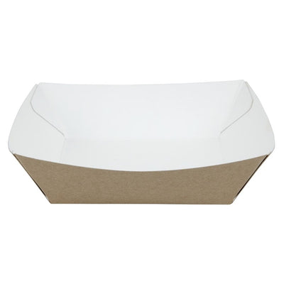 Colpac Compostable Kraft Food Trays Medium 148mm (Pack of 500)