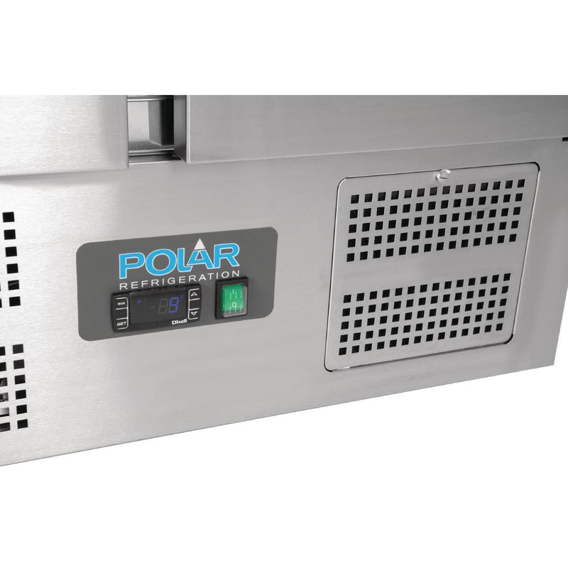 Polar G-Series Double Door Counter Fridge 240Ltr