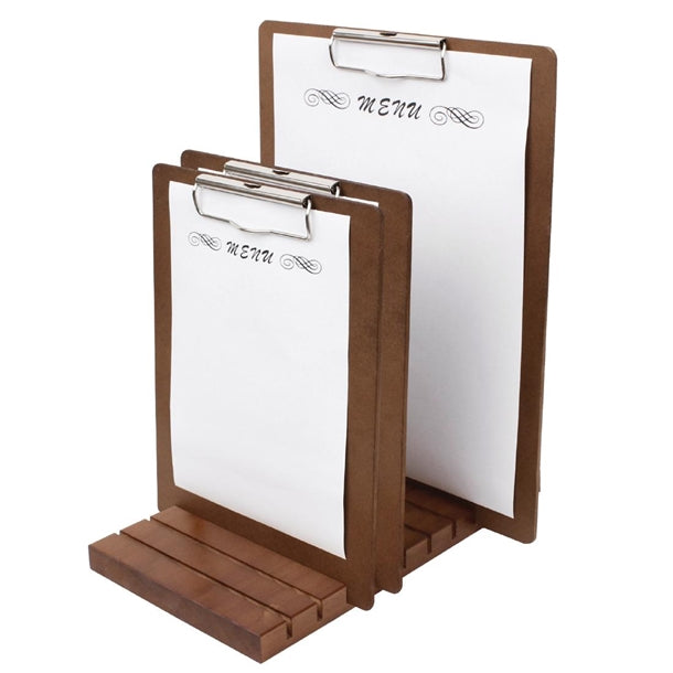 Special Offer Wooden Menu Presentation Clipboard A4 (Pack of 10)